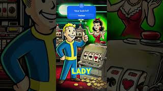 Fallout  Vaultboy levels of Luck SPECIAL fallout vaultboy [upl. by Ennoitna]