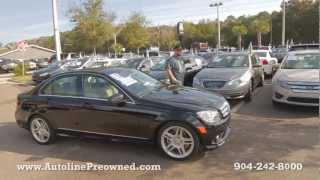 Autolines 2010 MercedesBenz CClass C300 Luxury Walk Around Review Test Drive [upl. by Dieball]