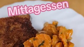 Kotelett mit Möhrchen und Salzkartoffeln [upl. by Yovonnda]