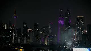 Countdown Fireworks 2023 KLCC Light Show amp Happy New Year 2023 [upl. by Ayt933]