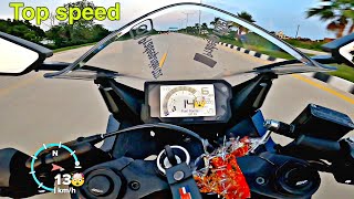 KTM RC200 2022 Real top speed on GPS😳 [upl. by Heater]