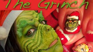 The Grinch Collab with RobinMosesNailArt [upl. by Ycnan733]