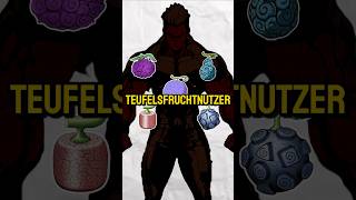 Die stärksten TEUFELSFRUCHTNUTZER in One Piece onepiece anime deutsch [upl. by Netsruk110]