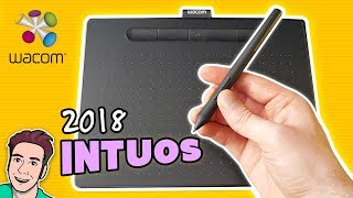 INTUOS Small amp Medium  Wacom Drawing Tablet for Beginners Review ✏️ [upl. by Gona36]