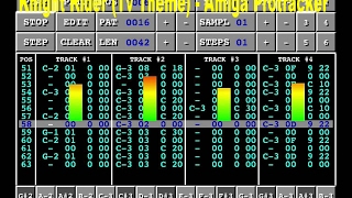 Knight Rider Tv Theme Amiga Protracker Remix [upl. by Annirtak528]