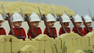 Lego Battle of Rorkes Drift  Zulu stop motion [upl. by Janot]