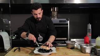 How to cook with Charcoal Oven Roaster  Roasted Salmon with mussels and lemongrass [upl. by Eoin]