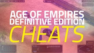 Age of Empires Definitive Edition  All Cheat Codes [upl. by Birgit]