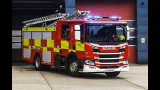 FIRST CATCH Watfords 2024 Scania P320 Turnout  Hertfordshire Fire and Rescue Service [upl. by Sirovat]