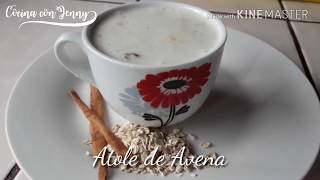 Atole de Avena Calientito para el FríoAtole de avena con lecheCocina con Jenny [upl. by Je]