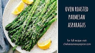 Easy Oven Roasted Parmesan Asparagus [upl. by Asor]