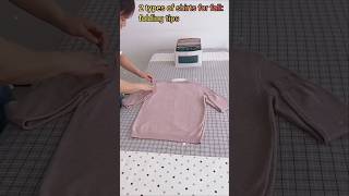 How to Folding Shirts to Maximize Space Saving shorts trendingview clothesfolding fashionstyle [upl. by Ylac288]