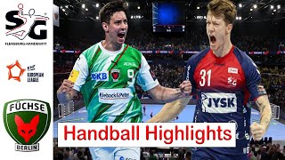 SG Flensburg Handewitt  Füchse Berlin Handball Highlights Final EHF European League Men 2024 [upl. by Kellina563]