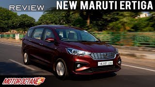 New Maruti Ertiga 2019 Review  Hindi  MotorOctane [upl. by Ltsyrk25]