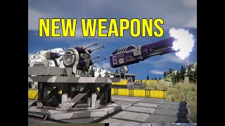 New Weapons Warfare Update  Space Engineers [upl. by Itra]