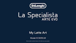 La Specialista Arte Evo  How to create Latte Art [upl. by Nellek841]