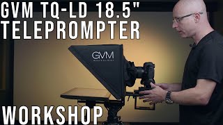 GVM TQ LD Teleprompter Full Review And Workshop [upl. by Hurlow]