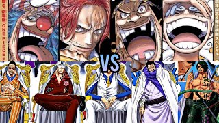 Yonko vs Admirals  One Piece [upl. by Horowitz276]