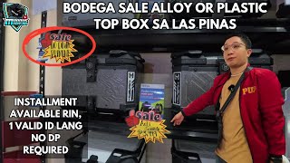 VLOG 8  BAGONG TOP BOX NI LEAF  BODEGA SALE TOP BOX SA LAS PINAS [upl. by Jeromy81]