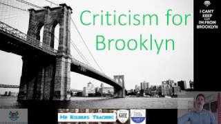 Criticism of Colm Toibins Brooklyn [upl. by Annaert]