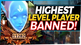 Overwatch Highest Level Player in the World wrongly BANNED Update [upl. by Ayat]