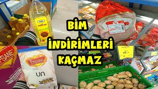 BİM YAĞ UN TAVUK İNDİRİMDE💯BÜYÜK İNDİRİMLER BAŞLADI🎉KIYMA PATATES BİTMEDEN ALIN✅BİM GIDA İNDİRİMİ [upl. by Christianna]