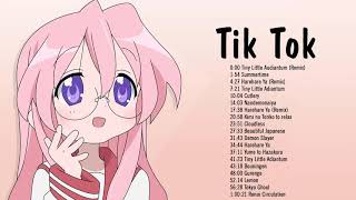 My Top Japanese Songs in Tik Tok 2021  Cute Anime Songs  Tiktok Japanese [upl. by Enirahtak]