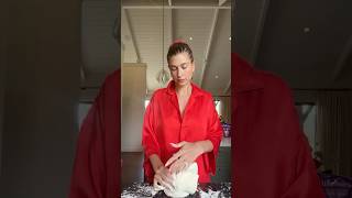 Cooking with hailey ♥️ Hailey bieber New viral video haileybeiber goviral fashion shortscooking [upl. by Nej]