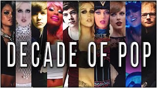 DECADE OF POP  The Megamix 20082018  by Adamusic [upl. by Devona]