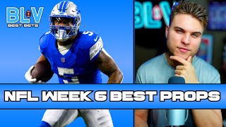 NFL Week 6 MUST BET Player Props  NFL Best Bets [upl. by Nrehtak]