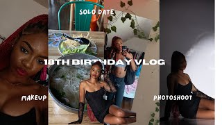 18th birthday maintenancevlog photo shoot solo date  more [upl. by Nivac14]