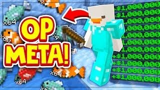 BEST BEGINNER MONEY MAKING META on NEW Minecraft Skyblock Server  OPLegends Skyblock Utopia [upl. by Nyraa782]