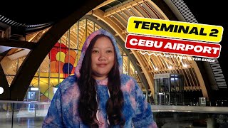 Mactan Cebu International Airport Terminal 2 Departure 2023 English [upl. by Lenej]