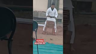 Karate master tiles break karate [upl. by Arihat]