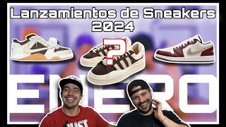 Los MEJORES lanzamientos de SNEAKERS ENERO 2024  MÁS TRAVIS SCOTT 🚨‼️ [upl. by Reitman549]