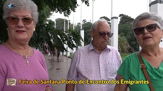 Feira de Santana Ponto de Encontro ds Emigrantes Hoje Muitos Emigrantes 28 09 2023 [upl. by Sukram]