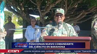 Posicionan nuevo comandante del Ejército en Barahona [upl. by Yoj]