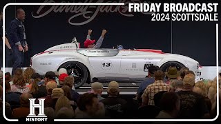 2024 SCOTTSDALE FRIDAY BROADCAST Part 1  Friday January 26  BARRETTJACKSON 2024 AUCTION [upl. by Paugh]