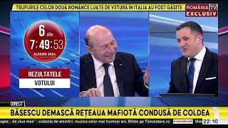 ROMANIA TE VEDE cu Ioan Korpos 2062024 Traian Băsescu marea demascare a mafiei lui Coldea [upl. by Noonan]