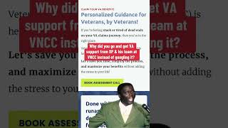 It’s your service your claim so it’s also your choice Pick what works for you vaclaims veterans [upl. by Hilaire]