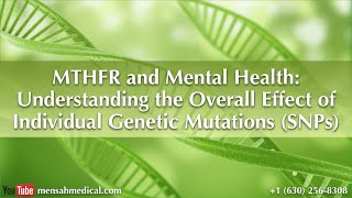 MTHFR and Mental Health Understanding the Overall Effect of Individual Genetic Mutations SNPs [upl. by Sirahc108]