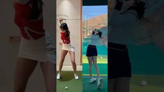 훌륭한 외모 나이스 스윙🧡 KLPGA 이한솔 프로의 스윙⛳ [upl. by Noell]