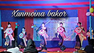 Xunmoina Bakor Dance 2023  Deeplina Dekha song [upl. by Anecuza]