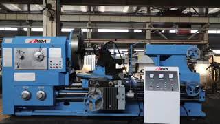 Ball valve turning and grinding lathe machine [upl. by Harwilll]