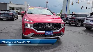 2023 Hyundai Santa Fe SEL Harvard Woodstock Belvedere Beloit Rockford [upl. by Carmita541]