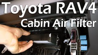 Toyota RAV4 20192025 Cabin Air Filter Replacement Easy DIY [upl. by Wons542]