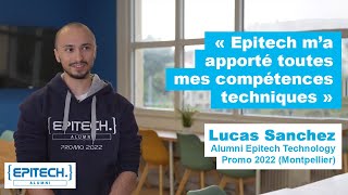 Alumni promo 2022  Lucas Sanchez  Développeur web Backend  Kaliop [upl. by Reyaht350]