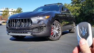 2017 Maserati Levante S Start Up Exhaust Test Drive and Review [upl. by Sudbury415]