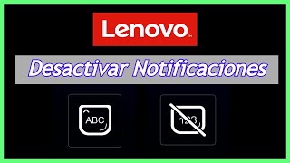 Desactivar Notificación de Bloq Mayus Windows 10 Lenovo ✅❌ [upl. by Aerdnaek]