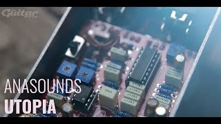 Anasounds Utopia tape echostyle delay pedal demo [upl. by Ahsikym]